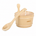 Harvia houten saunemmer & pollepelset