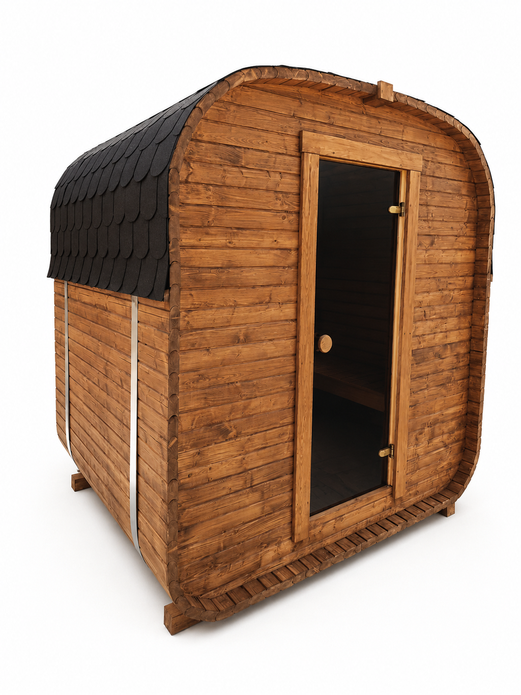 Sauna exterior Nordic Quadro Mini 180