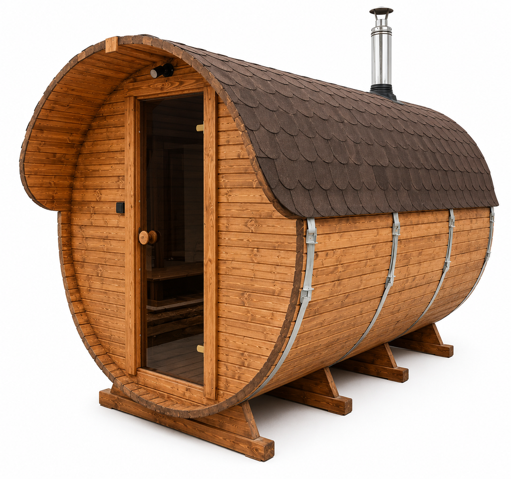 Nordic Barrel 340 udendørs sauna