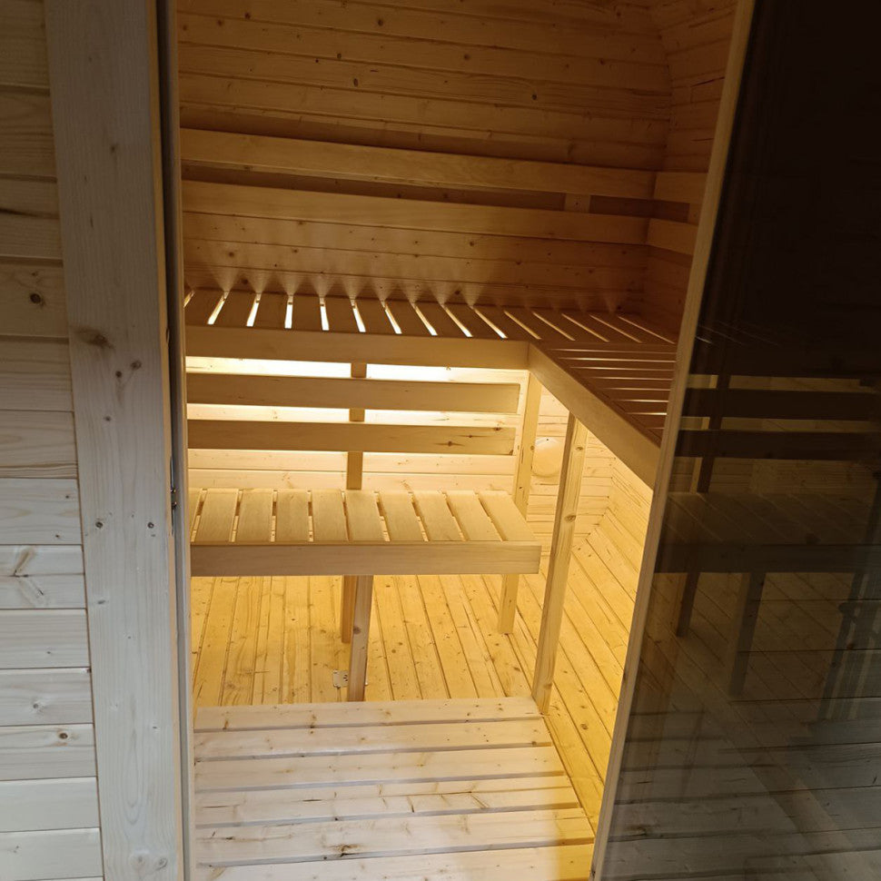 Venkovní sauna Nordic Quadro 240