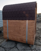 Sauna exterior Nordic Quadro Mini 180