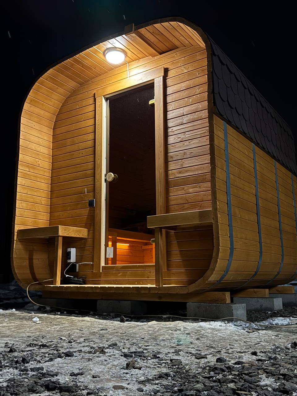 Venkovní sauna Nordic Quadro 240