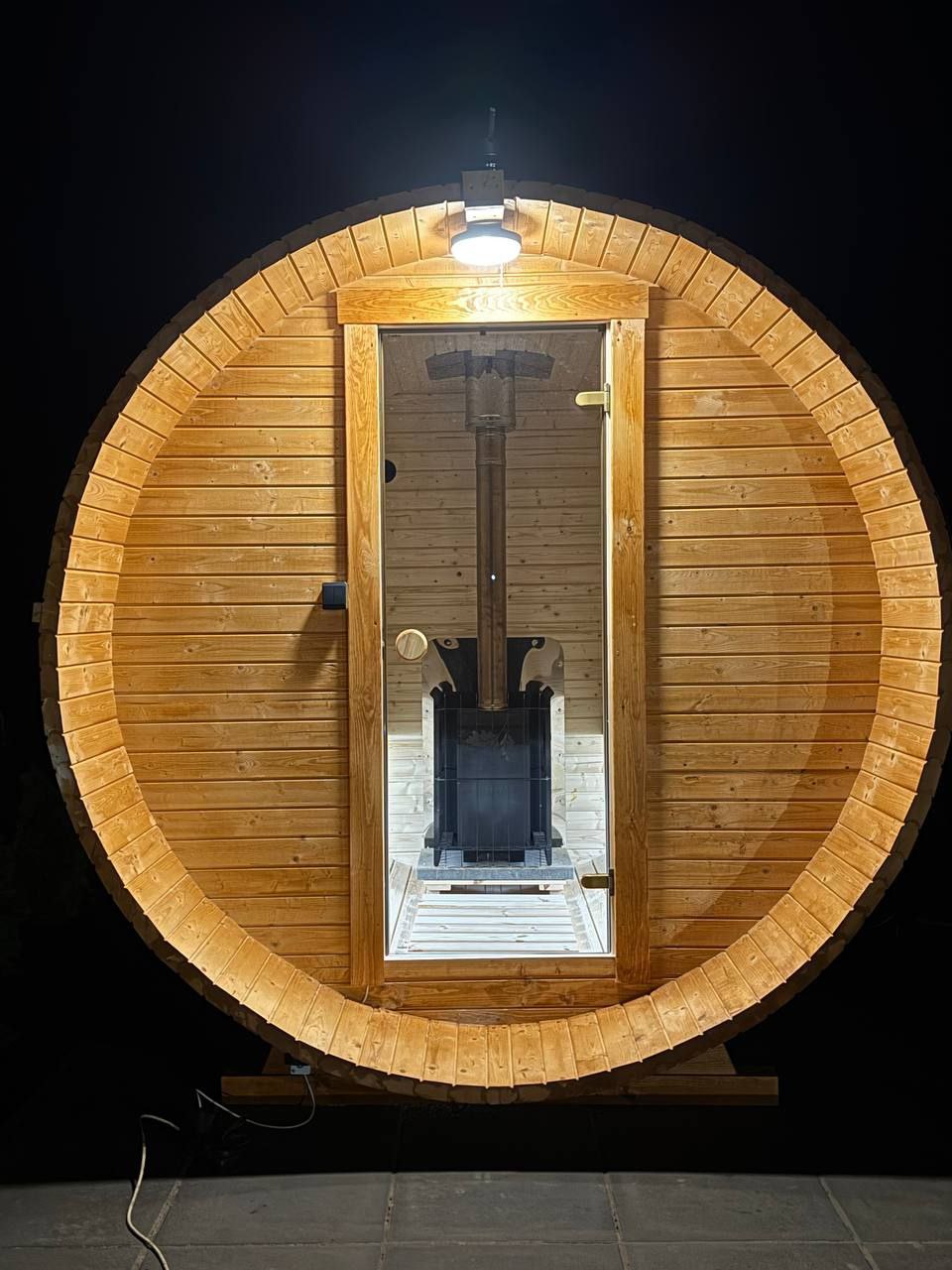 Nordic Barrel 340 udendørs sauna