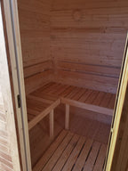 Sauna exterior Nordic Quadro Mini 180